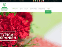 Tablet Screenshot of hostalbahiamadrid.com